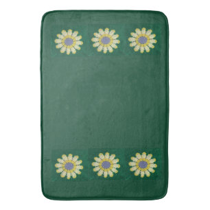 Bath Mat - Afghan Daisy
