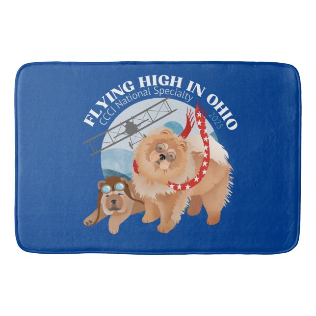 BATH MAT - BLUE WITH 2025 CCCI NATL SPECIALTY LOGO (Front)