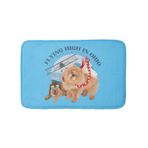 BATH MAT - BLUE WITH 2025 LOGO