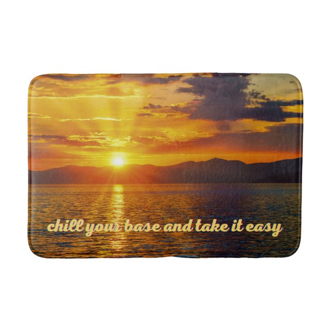 Bath Mat Chill Your Base (Front)