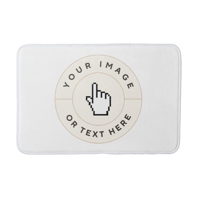 Bath Mat - Custom (add image/text) (Front)
