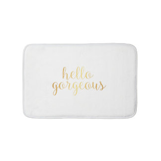 Bath Mat - hello gorgeous