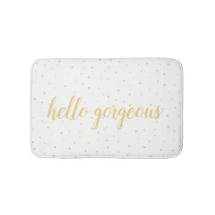 Bath Mat - hello gorgeous