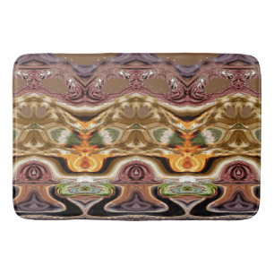 Bath Mat, Multicolor modern classic design Bath Mat