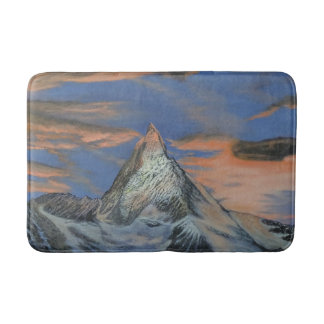 Bath Mat - "The Matterhorn At Sunset"