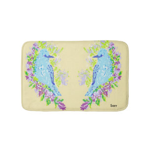 Bath Mats/ Blue Birds Mat