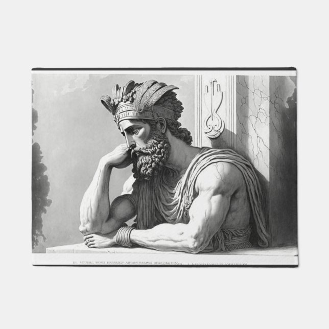 bath sign doormat (Front)