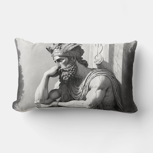 bath sign lumbar pillow (Front)