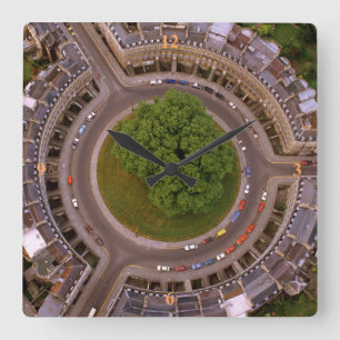 Bath, The Circus. Square Wall Clock