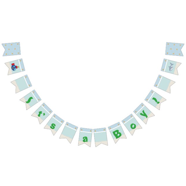 Bath Time Fancies Bunting Banner (All)