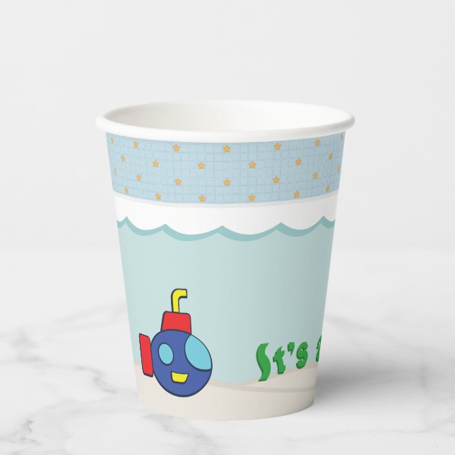 Bath Time Fancies Paper Cup (Front)