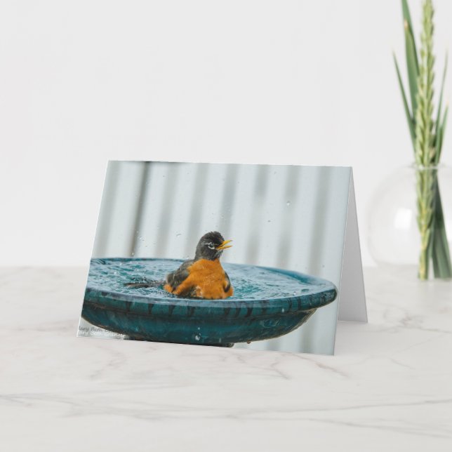 Bath Time Fun Card (Front)