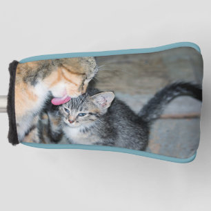 Bath time golf head cover