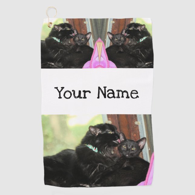 Bath time golf towel (Front)