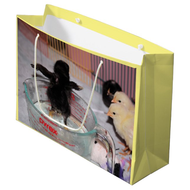Bath time large gift bag (Front Angled)
