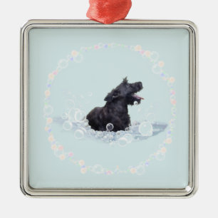 Bath Time Metal Ornament