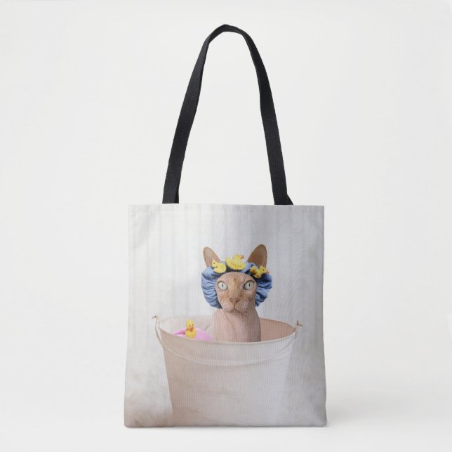 Bath Time Tote Bag (Front)