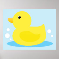 Bath Time Yellow Duck