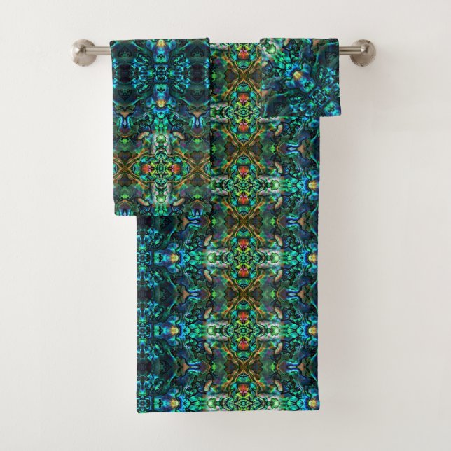 Bath Towel Set Abalone (Insitu)