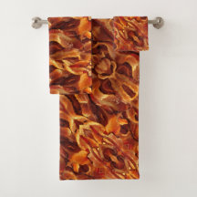 Bath Towel Set - Bacon