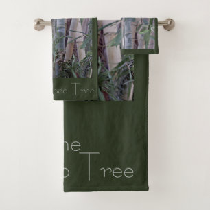 Bath Towel Set The Bamboo Tree Opt. 2