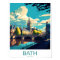 Bath Travel Print Wall Art Bath Wall Hanging Home 