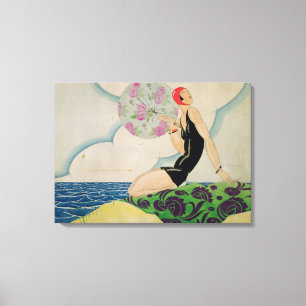 Bather, c.1925 canvas print
