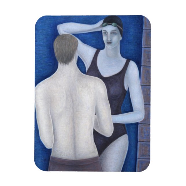 Bathers 2003 magnet (Vertical)