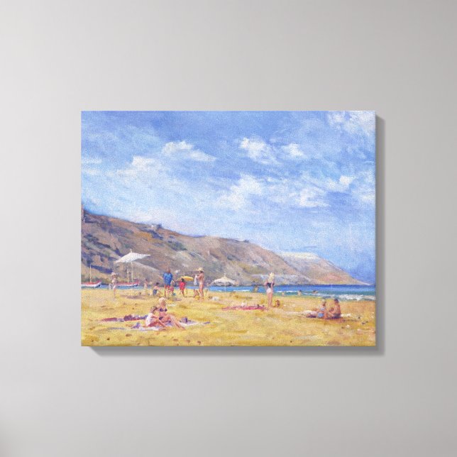 Bathers Gozo Canvas Print (Front)