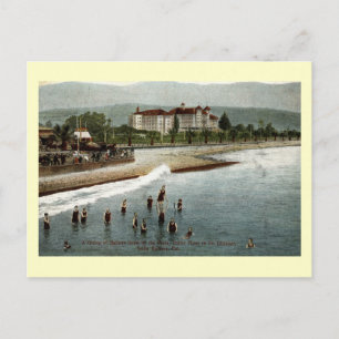 Bathers, Hotel Potter, Santa Barbara CA, 1908 Postcard