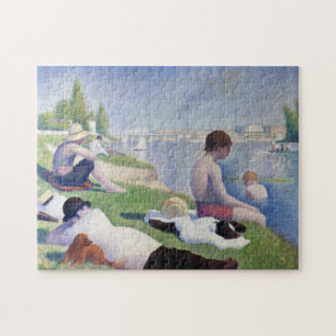 Bathers in Asnieres, Seurat Jigsaw Puzzle