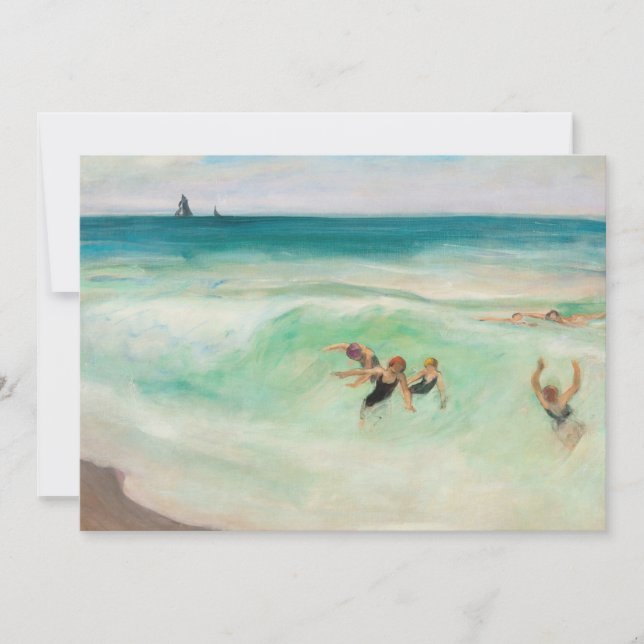 Bathers in the Wave | Henri Lebasque (Front)