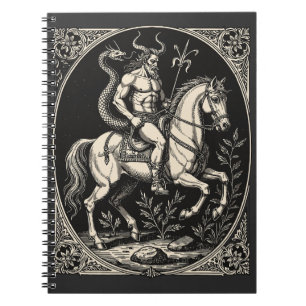 Bathin Demon Warrior Majesty Notebook