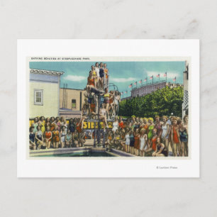 Bathing Beauties at Steeplechase Park Postcard