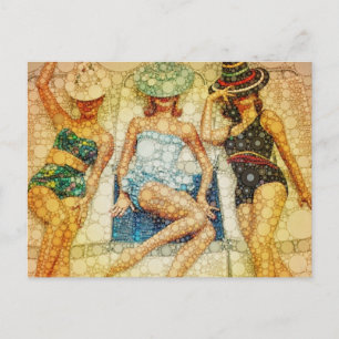 Bathing beauties postcard