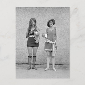 Bathing Beauty Contest, 1922 Postcard