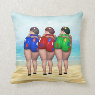 Bathing Beauty Pillows
