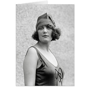 Bathing Beauty Portrait, 1922