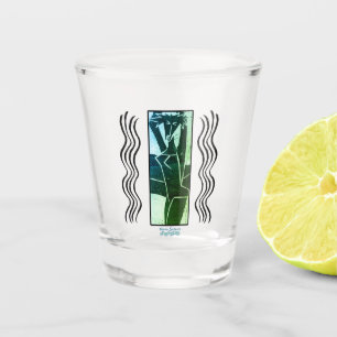 Bathing Beauty Shot Glass