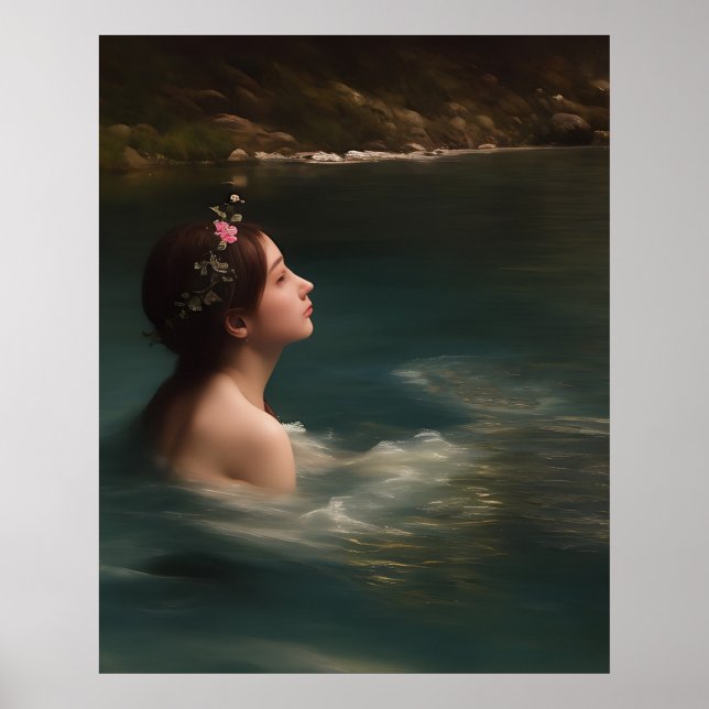 Bathing  poster (Front)