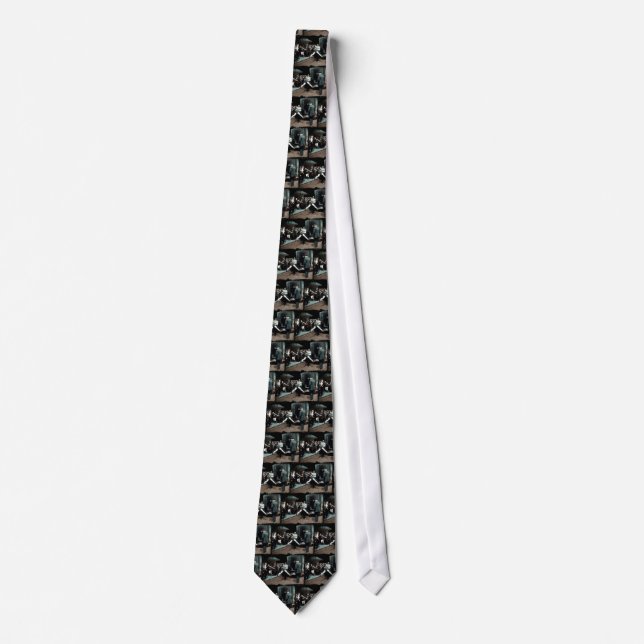 Bathing Suit Arrests USA Tie (Front)