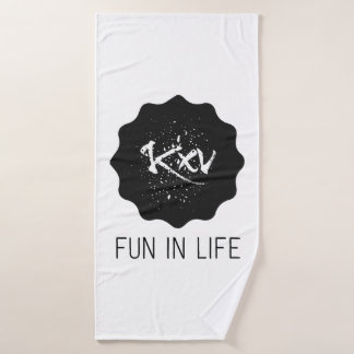 Bathing towel Fun in Life