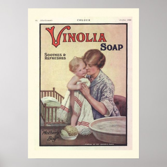 Bathroom and Nursery Poster (Front)