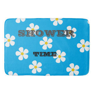 Bathroom beach theme bath mat