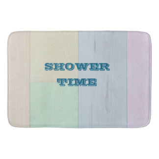 Bathroom beach theme bath mat