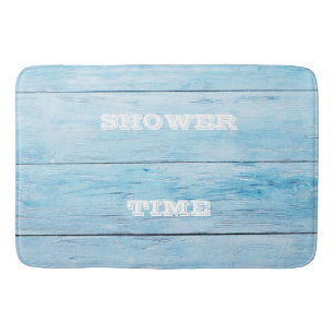 Bathroom beach theme bath mat