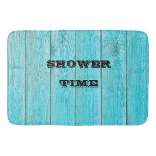 Bathroom beach theme bath mat