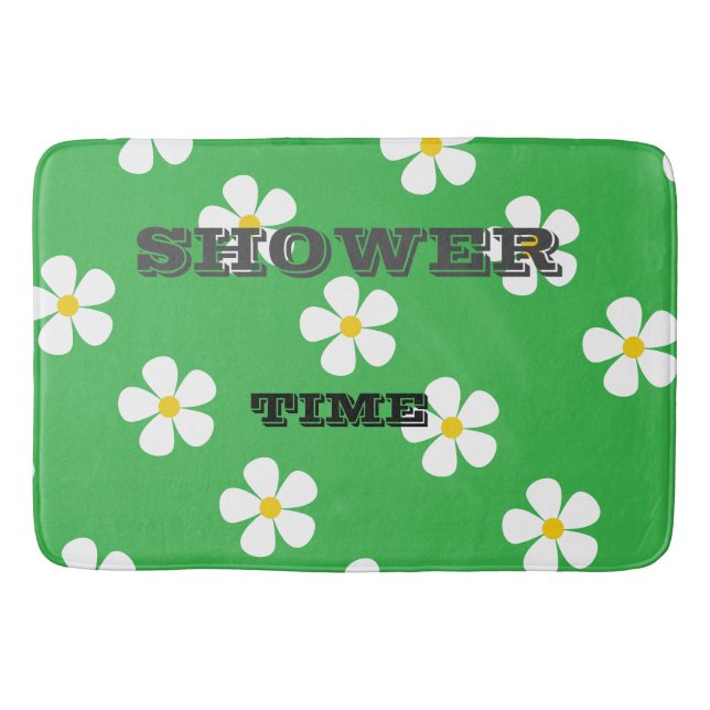 Bathroom beach theme  bath mat (Front)