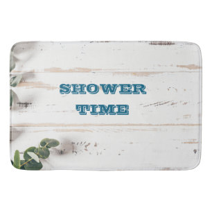 Bathroom beach theme bath mat