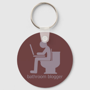 Bathroom Blogger Gurple Keychain